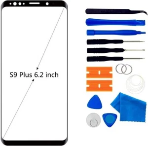 Kit de remplacement vitre vitre tactile extérieure avant Samsung Galaxy S9 Plus 6,2" - Photo 1 sur 3