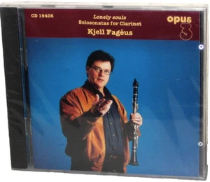 OPUS 3 CD-19406: KJELL FAGEUS - Solosonaten für Klarinette - 1995 SCHWEDEN OOP SS - Bild 1 von 2