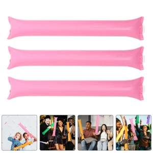 50pcs Inflatable Boom Plastic Sticks Cheering Sticks Noise Makers for Events - Picture 1 of 12