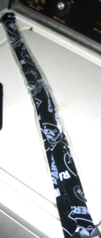 NFL TEAM APPAREL LICENSED OAKLAND L A RAIDERS ADULT TIE BRAND NEW IN PACKAGE NWT Cover