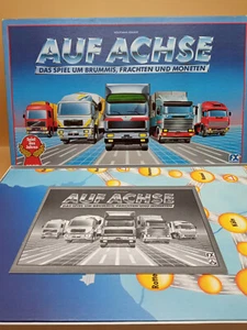 Auf Achse - Spiel um Brummis, Frachten & Moneten FX Schmid Brettspiel - komplett - Bild 1 von 5