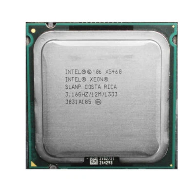 Intel Xeon X5460 Quad-Core 3.16 GHz SLANP 12M 1333MHz LGA 775 CPU processor - Image 1 of 2
