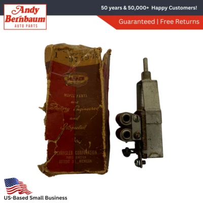 1941-1942 Plymouth Dodge DeSoto Chrysler Heater Blower Control Switch NOS 974943 - Image 1 of 4