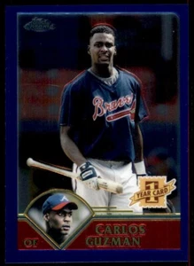 2003 Topps Traded & Rookies #T258 Carlos Guzman Rookie Chrome - Picture 1 of 2