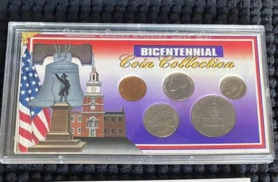 1976 Uncirculated U.S. Minted Coin Set / Coins in SSCA Plastic Holder AUTHENTIC - Image 1 of 3