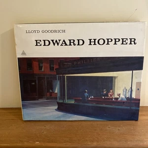 Edward Hopper Hardcover Goodrich Artist Large Coffee Table Art Book 16X13 - Picture 1 of 22