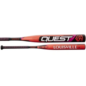 Bate de softbol lanzamiento rápido Louisville Slugger Quest WBL2551010 2022 -12 rojo 2 1/4" - Imagen 1 de 2
