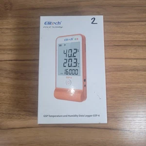 ELITECH GSP-6 GSP Temperature Humidity DATA Logger Recorder - Picture 1 of 5
