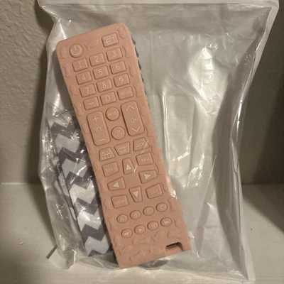 Silicone Baby Teething Toys 2-Pack Remote Control, BPA-Free, Sensory Play - Image 1 of 4