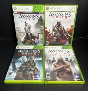 Xbox 360 Assassin's Creed Bundle Lot 2 3 Brotherhood Revelations CIB getestet - Bild 1 von 4