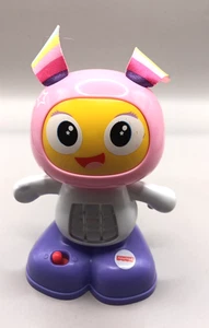 Fisher Price Mini Bright Beats Dance and Move BeatBo Animated Robot Pink - Picture 1 of 11