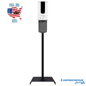 Distributeur désinfectant pour les mains sans contact Luminoso Floor Stand Up - Photo 1/4