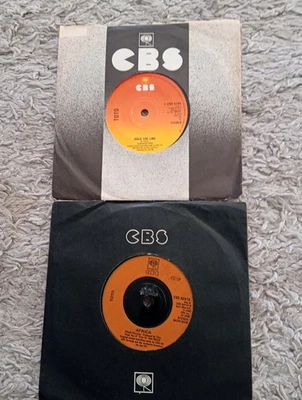 TOTO  -  AFRICA  &  HOLD THE LINE  7" VINYL SINGLES  - Image 1 of 3