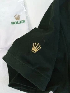 *** Rolex Nuovo Stock Evento Camicia Golf Shirt Grande Ricamata *** - Foto 1 di 11