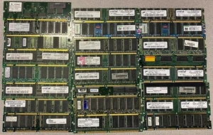 Lotto di 24 stick DDR1 di RAM da 64 a 512 MB - Foto 1 di 1