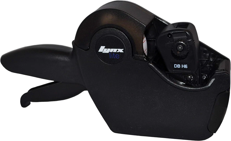 Lynx Lite DBH6 Single Line 6 Digit Pricing Gun + Mindesthaltbarkeitsetiketten