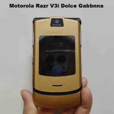 Teléfono Móvil Motorola Razr V3i Dolce Gabnna Desbloqueado Abatible Edición Limitada Foto 1 de 4