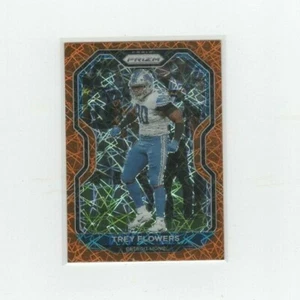 Panini Orange Lazer Prizm Trey Flowers Detroit Lions #202 2020 - Imagen 1 de 2