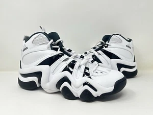IE7198 Adidas Crazy 8 Retro White Black Purple Basketball Shoes US Size 9 Men’s - Picture 1 of 6