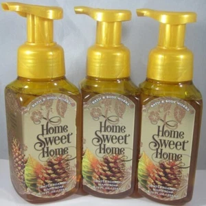 3 Bath & Body Works Gentle Foaming Hand Soap pineapple nutmeg Home Sweet Home - Picture 1 of 5