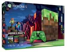 Brand New Microsoft Xbox One S Minecraft Limited Edition Console