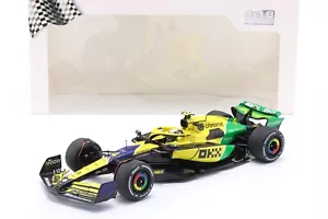 McLAREN MCL38 #4 L.Norris 4th MONACO GP F1 2024 - 1/18 - SOLIDO - Picture 1 of 7