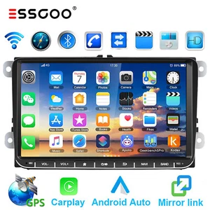 9'' Android 11 Autoradio GPS Navi RDS USB Für VW GOLF 5 Passat Polo Touran Caddy - Bild 1 von 12