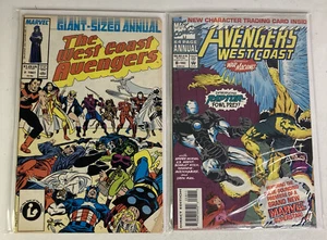 The West Coast Avengers Annuals #2 1987 & #8 Menge 2 Marvel - verpackt & verpackt - Bild 1 von 4