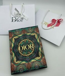 Dior 3 Shopping Gift Bag Shiny Gold Lettering h15