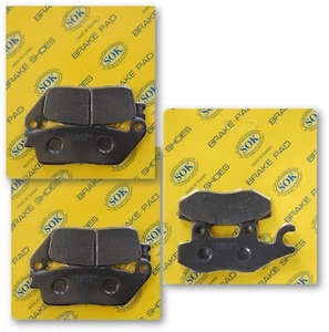 PASTILLAS DE FRENO DELANTERAS Y TRASERAS aptas para TRIUMPH Bonneville 1200 T120 2016-2021 - Imagen 1 de 3