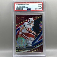 2019-20 Pat Tillman Panini Select #267 Field Level Tri Color Prizm /99 - PSA 9