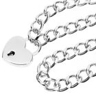 Lock Necklace Heart Submissive Collar