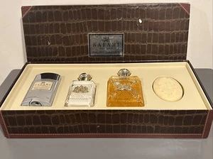 SAFARI by RALPH LAUREN Cosmair Cologne Deodorant After Shave Balm Soap 4 Pc Set - Picture 1 of 16