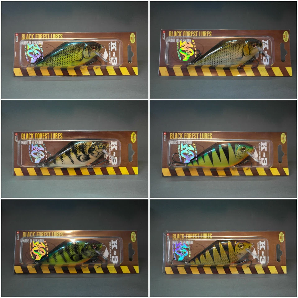 Hybrida K-3 Crankbait - 11cm - sinkend - 55gr - alle Farben - neu! - Bild 1 von 1