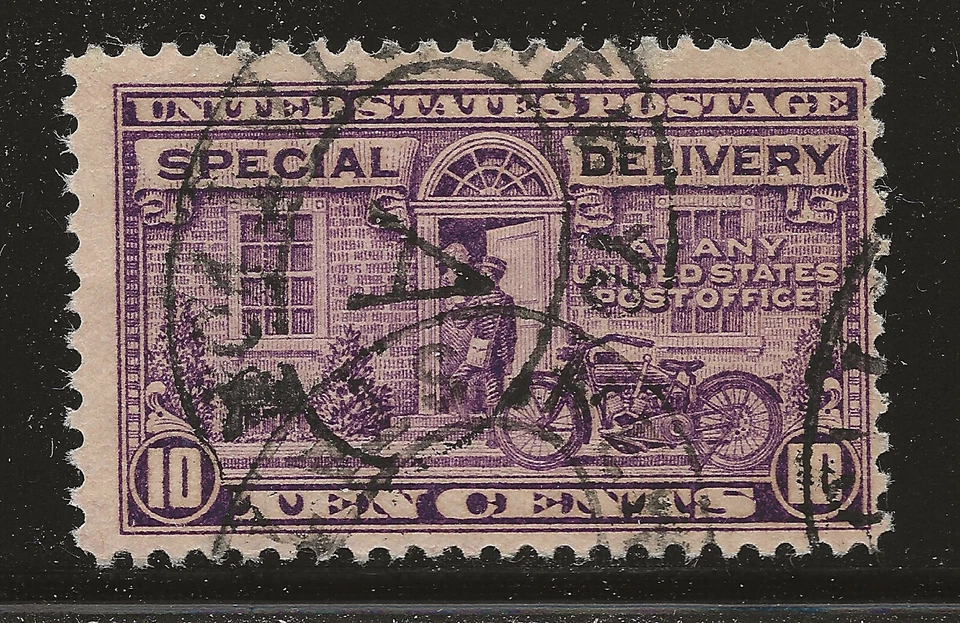 US Scott #E15, Single 1925 Special Delivery 10c FVF Used - Image 1 of 1