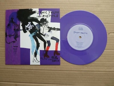 SONIC YOUTH PERSONALITY CRISIS / THE PASTELS LONELY PLANET BOY - 7" P/S PURPLE V - Изображение 1 из 4