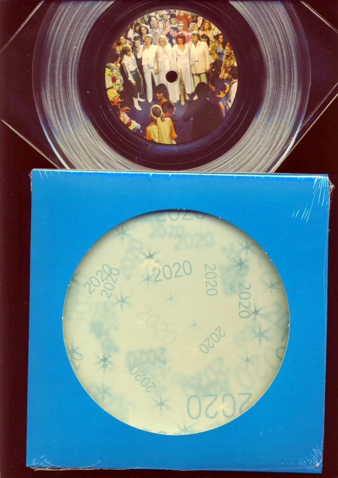 Abba Happy Year Vinyl 7 " Clear Numbered