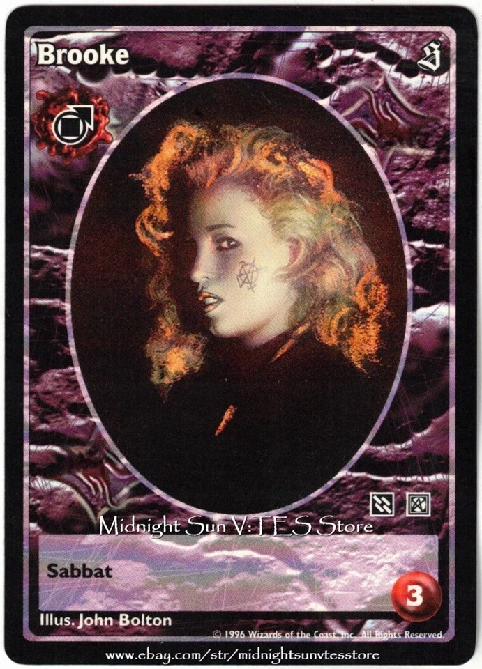 Brooke Tremere Antitribu The Sabbat V:TES VTES Vampire CCG - Image 1 of 1