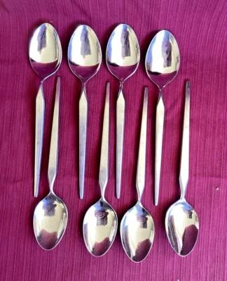 SRI Stanley Roberts RAVENNA Pattern 8 Dinner Table Spoon Spoons Stainless Japan - Image 1 of 4