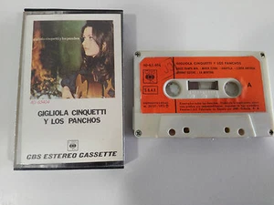 Gigliola Cinquetti Y los panchos Cinta Tape Cassette Spanish Ed 1972 Paper Lab - Picture 1 of 3