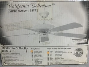 California Collection Ceiling Fan By Concord - Picture 1 of 4