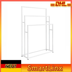 Großer Freistehender 3 Stufiger Bodenstehender Handtuchhalter Deckenständer - Bild 1 von 16