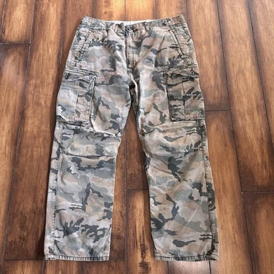 Pantalones cargo Levis camuflados para hombre 32x30 (se adapta a 34x26) caza senderismo aire libre militar Foto 1 de 4