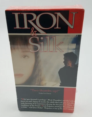 Sealed VHS - Iron & Silk (1991) Original Release - Image 1 of 4