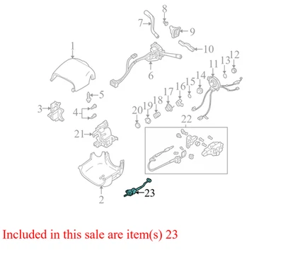 Chevrolet Impala 2000-2005 solenoide de bloqueo de cambio usado 26097679 OEM Foto 1 de 4