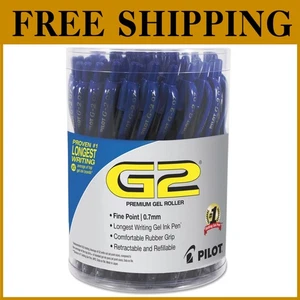 Paquete de 36 bolígrafos de gel G2, retráctiles, tinta azul, finos 0,7 mm - Imagen 1 de 7