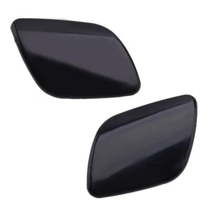 Cubierta de boquilla de lavadora pulverizador de faros delanteros 2 piezas apta para Volvo XC60 2009-2013 - Imagen 1 de 4