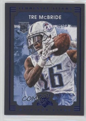 2015 Panini Gridiron Kings Rookies Blue Frame Tre McBride #160 Rookie RC - Image 1 of 2