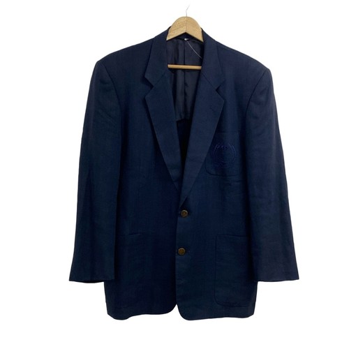 Autentico Christian Dior MONSIEUR Giacca da uomo blu scuro