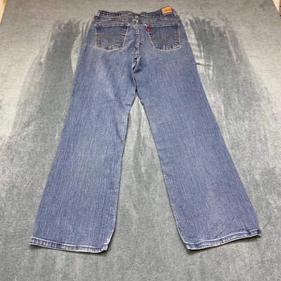 Pantalones de mezclilla vintage Levi's 512 perfectamente adelgazantes Bootcut para mujer 8M 25x28 azul algodón Foto 1 de 4